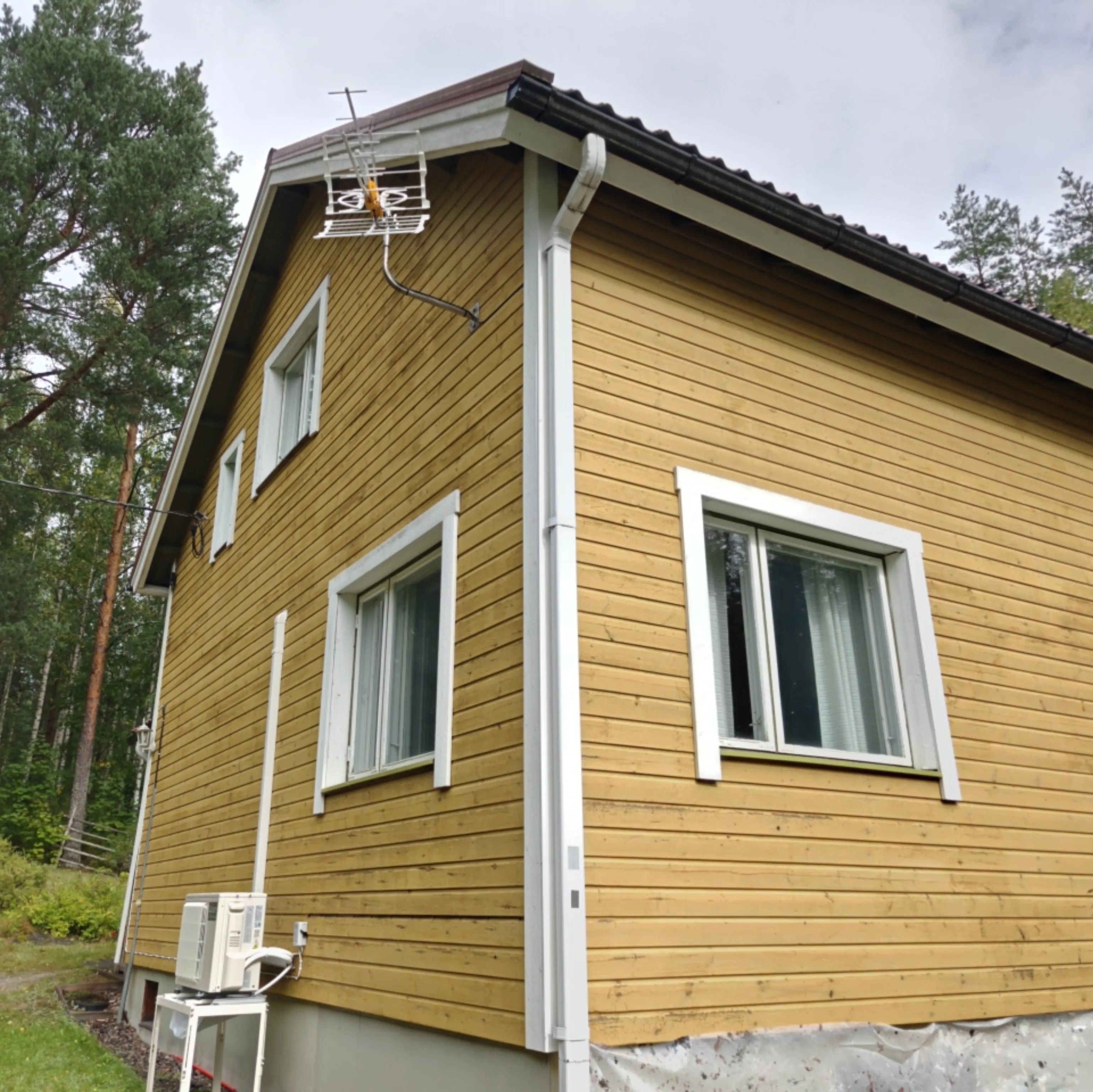 Päädyn ulkomaalaus — ennen